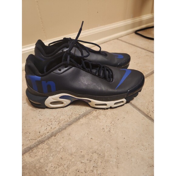 Nike Air Max Plus TN SE Sneakers in "Obsidian" Black & Blue Men's Size 11.5 - Picture 1 of 12